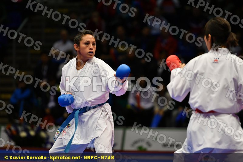 Bruna Gabriela Chile China Female kumite -50 kg Li Ranran