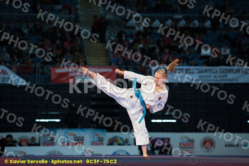 Bleul Jasmin bronze match Germany kata