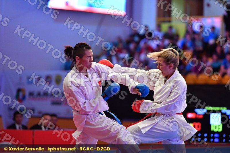 Female kumite -61 kg Thi ngoan Nguyen Turkey Viet nam Yakan Tuba
