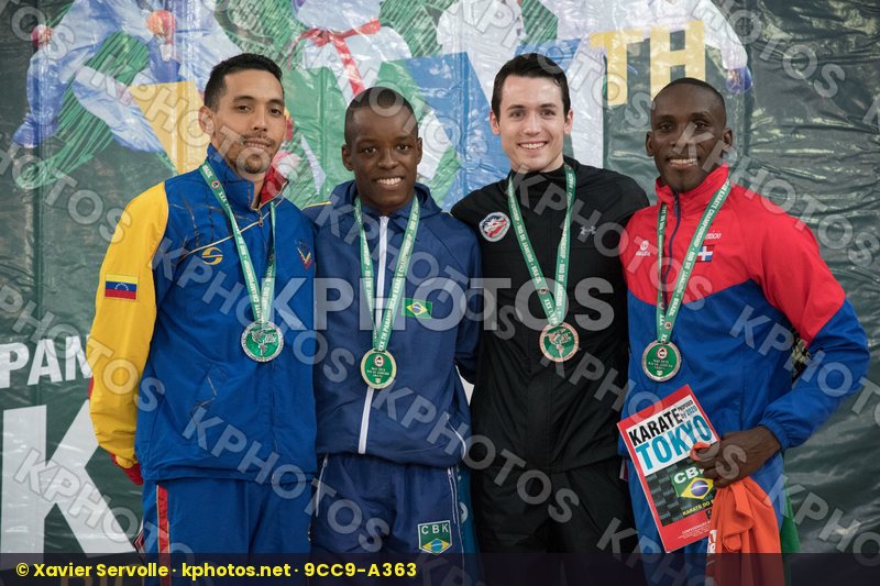 -75 Kg Brazil Dominican Republic Gustavo Dionicio kumite Male Ni