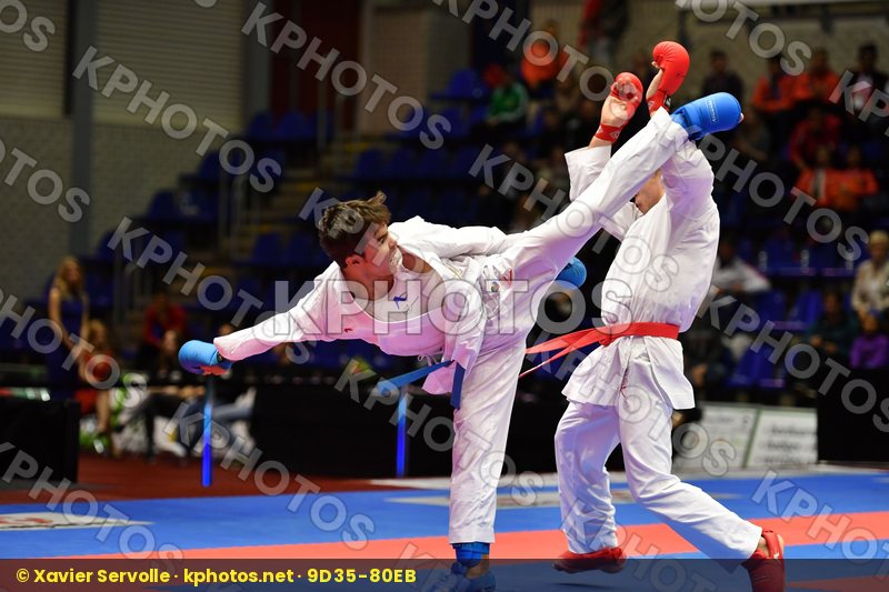 Kalnins Kalvis Latvia Male kumite -60 kg Saymatov Sadriddin Uzbe