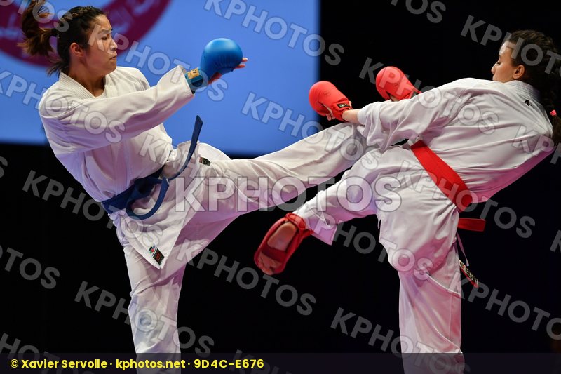 China Errabi Fatima zahra Female kumite -68 kg Morocco Tang Ling