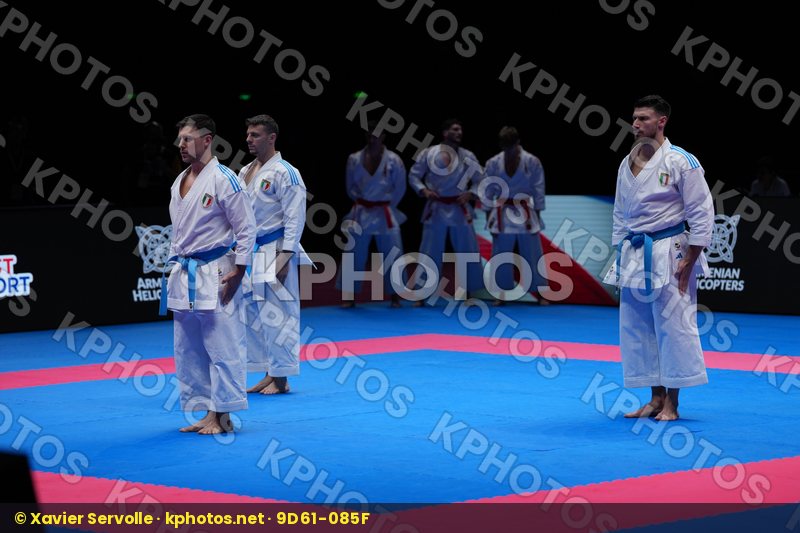 ITALY in Team Male Kata - Final Bout