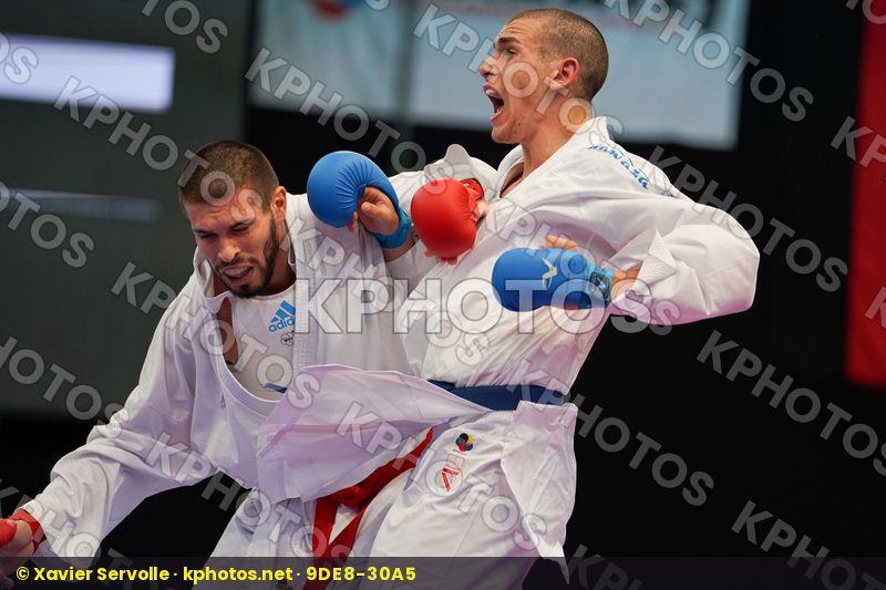 Canada France Gaysinsky Daniel Male kumite 84+ kg Reis Filipe