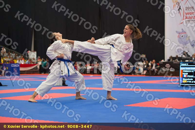 Arawaza cadet female Fyr Of Macedonia Junior Kata team
