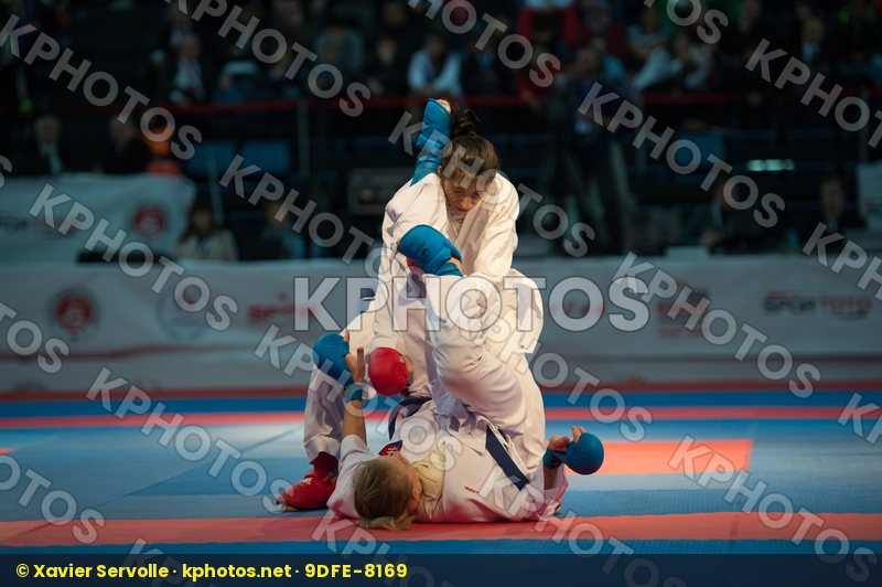 -61 kg bronze match Coban Merve female kumite Slovakia Suchankov