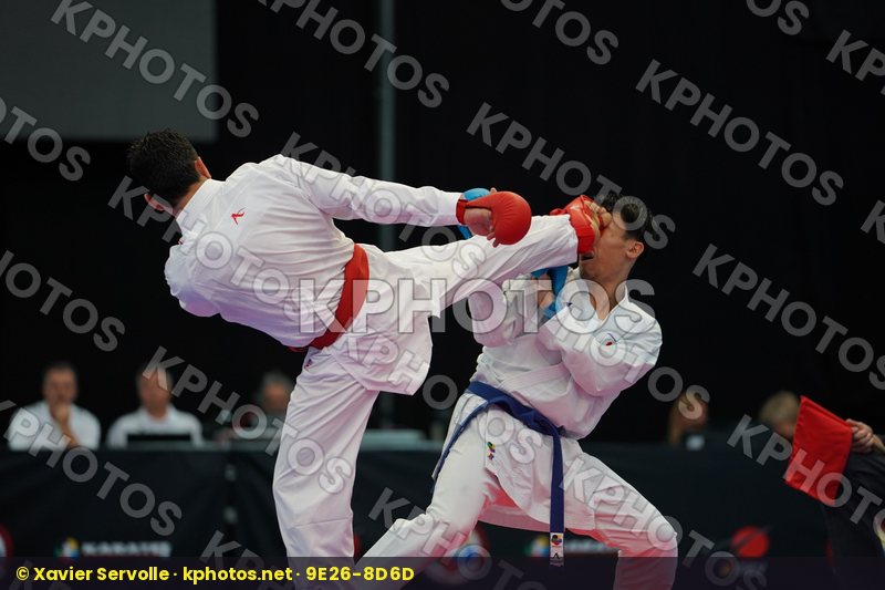 Brazil Figueira Vinicius Gomyo Hiroto Japan Male kumite -67 kg