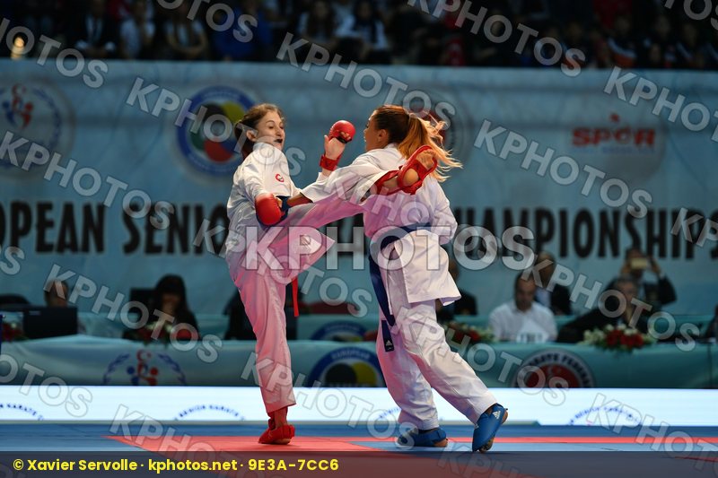 Female kumite -55 kg France Fyr of macedonia Georgieva Jovana Th