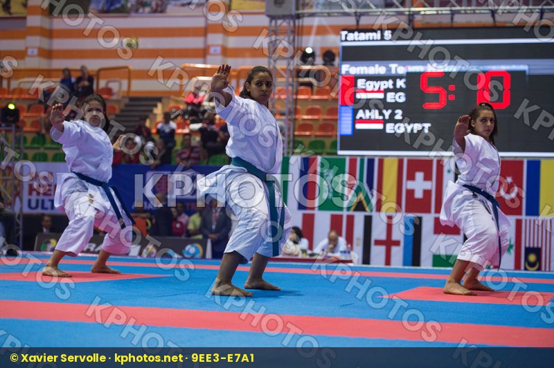 Egypt final kata team