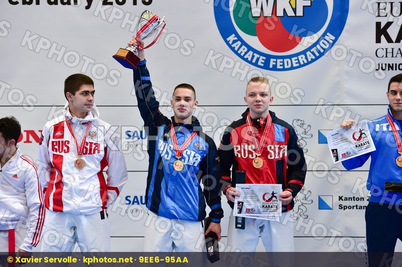 finals junior kata male Russian Federation team