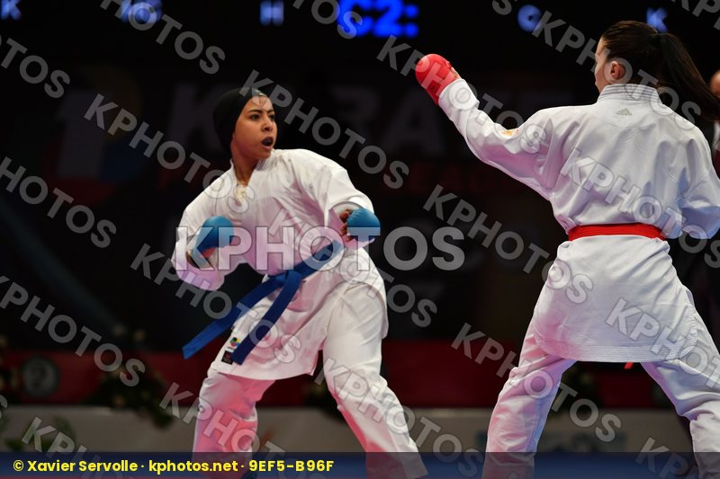 Abdelkder Israa Cardin Sara Female kumite -55 kg Italy Morocco