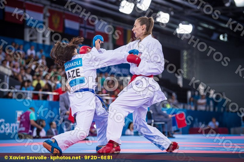 +68 kg Azerbaijan Croatia day2 kumite Martinovic Masa qualificat