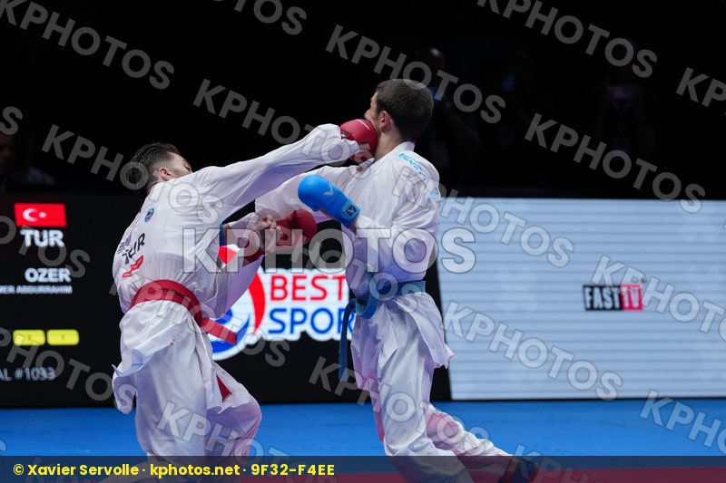 OZER OMER_ABDURRAHIM (TURKIYE) vs OGANNISIAN IURIK (EKF-1) in Male Kumite -67 Kg - Final Bout