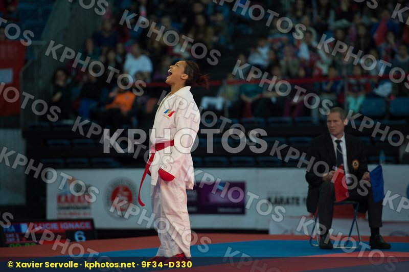-61 kg Croatia finals France Ignace Lucie kumite Lenard Ana