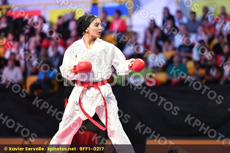 Chalaki Fatemeh Female kumite -55 kg Finashkina Valeria Iran Rus