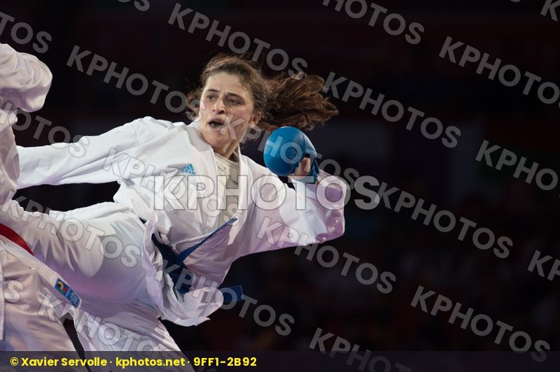 -68 Kg Dubai Female final Italy kumite Russian Federation Semera