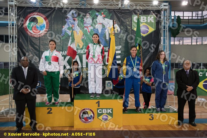 -68 Kg Brazil Cuervo Marianth Female kumite Mafra Bianca Mexico