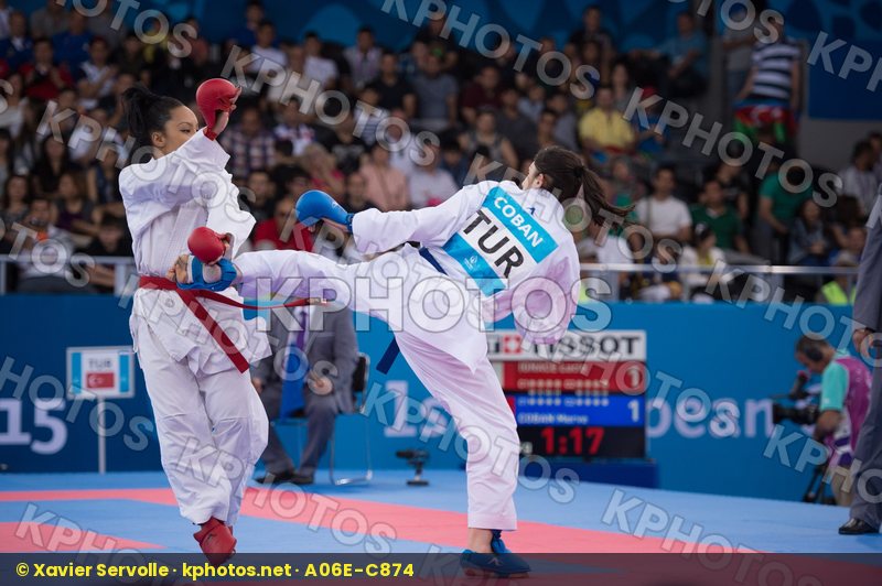 -61 kg Coban Merve finals France Ignace Lucie kumite Turkey