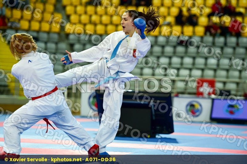 -47 Kg Cadet chyprus Female Kihon Kozerenko Kristina Kumite Russ