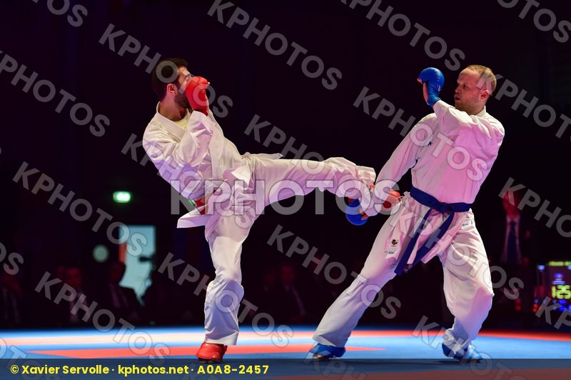 -84 kg kumite Netherlands Petersen Timothy Turkey Usda Aykut