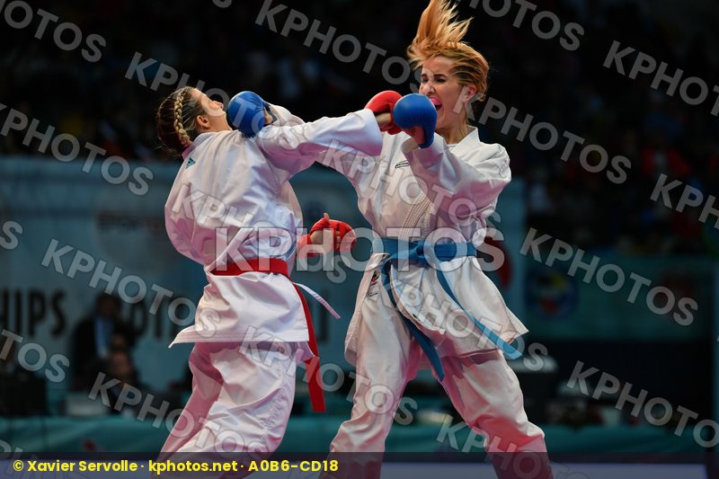 Female team kumite France France France Slovenia Slovenija Slove