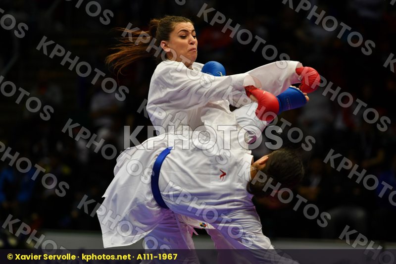 Female kumite -68 kg Fyr of macedonia Greece Panetsidou Vasiliki