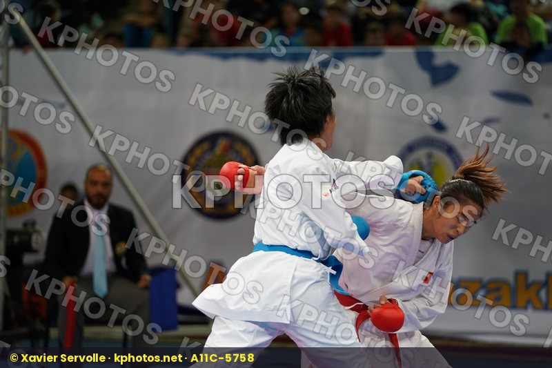 China Female kumite -68 kg Japan Someya Kayo Tang Lingling