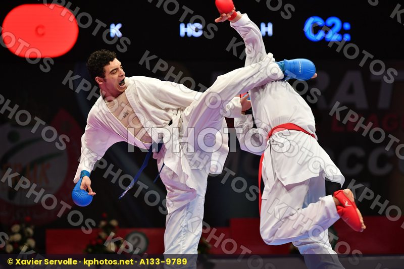 Egypt Elmasry Ahmed Male kumite -84 kg Morocco Oufkir Iliass