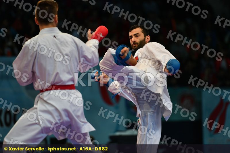 Aktas Ugur Fyr of macedonia Jakupi Berat Male kumite -84 kg Turk