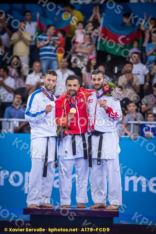 -84 kg Aktas Ugur Azerbaijan finals Greece kumite Mamayev Aykhan
