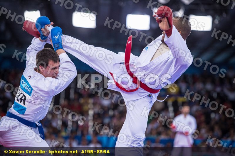 -84 kg day2 France Grillon Kenji Horuna Yaroslav kumite qualific