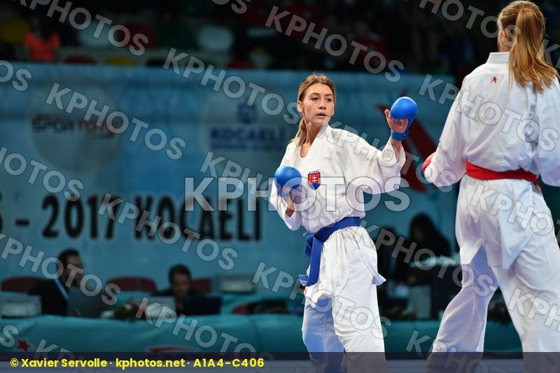 Female kumite 68+ kg Russian federation Slovakia Tatarova Domini