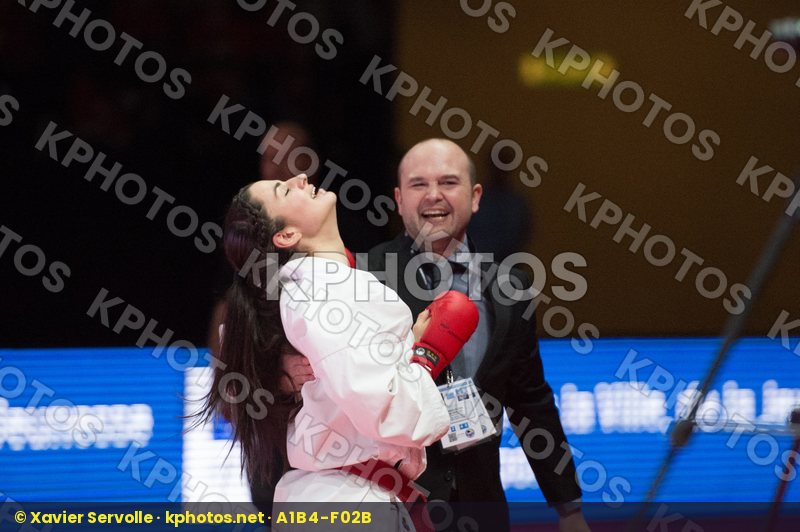 Austria Buchinger Alisa Female Kumite -68 Kg final Quirici Elena