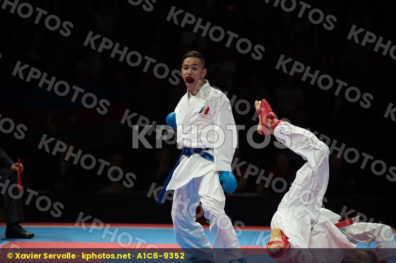 -67 Kg dacosta steven de vivo gianluca final france italy kumite