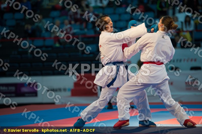-68 kg bronze match Burucu Hafsa Seyda female kumite Spain Turke