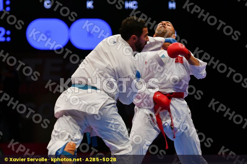Azerbaijan Gunduz Gokhan Male kumite -84 kg Mamayev Aykhan Turke