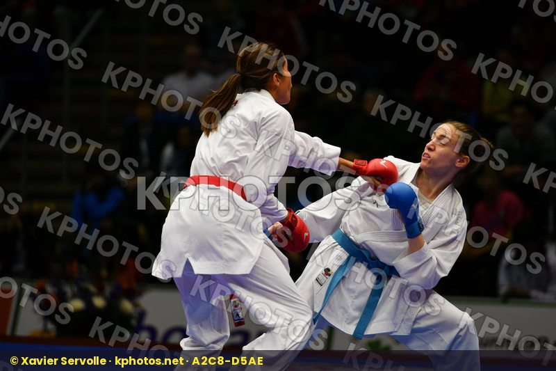 Female kumite -61 kg Grande Alexandra Peru Prekovic Jovana Serbi