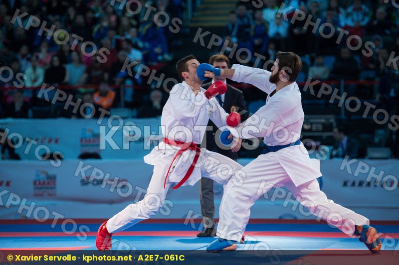 +84 kg Bitevic Slobodan Erkan Enes finals kumite Serbia Turkey