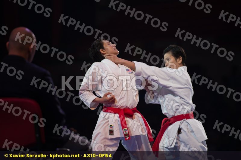bunkai Dubai Female final kata Malaysia team