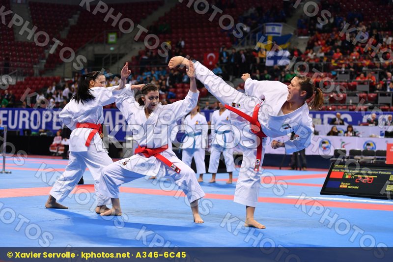 Anan Kata team cadet and junior female Spain Spain Spain