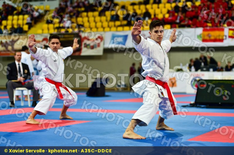 Cadets et Juniors DaeDo Kata Male Spain team