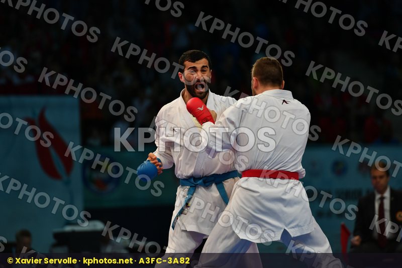 Aktas Ugur Fyr of macedonia Jakupi Berat Male kumite -84 kg Turk