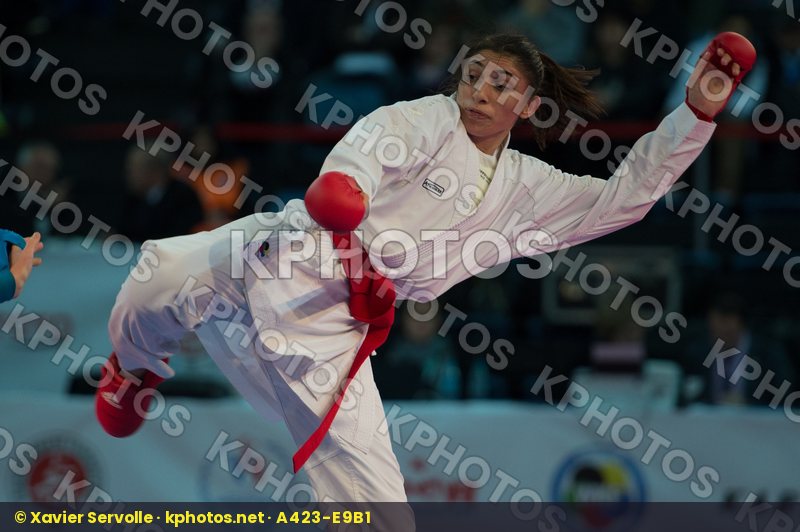 -61 kg bronze match Coban Merve female finals kumite Slovakia Su