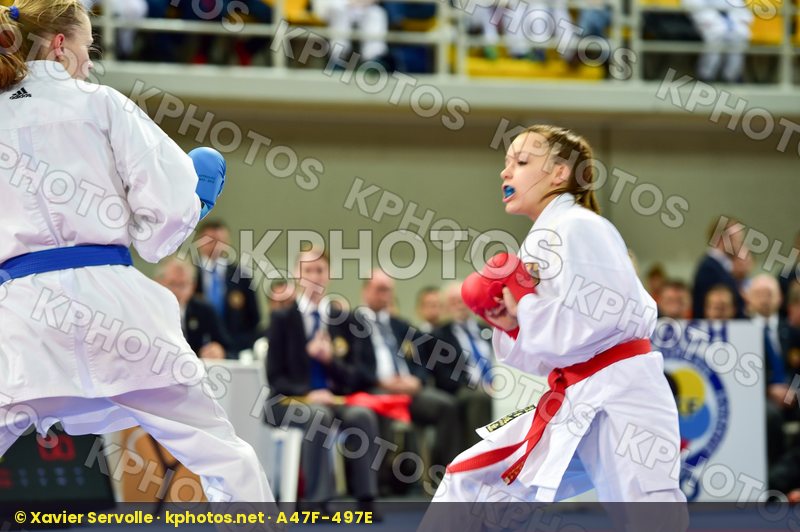 -48 Kg Estonia Female Germany Hayashi Junior Kumite Schimpf Alin