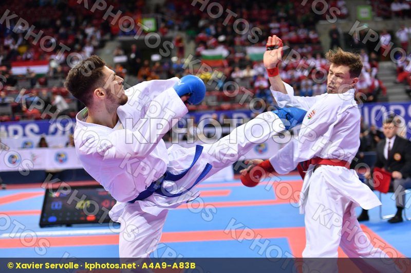 Harspataki Gabor Hungary Italy Martina Michele U21 kumite male -