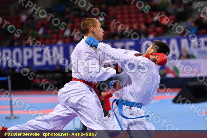 Dulovic Nenad Montenegro Samdan Eray Turkey U21 kumite male -60