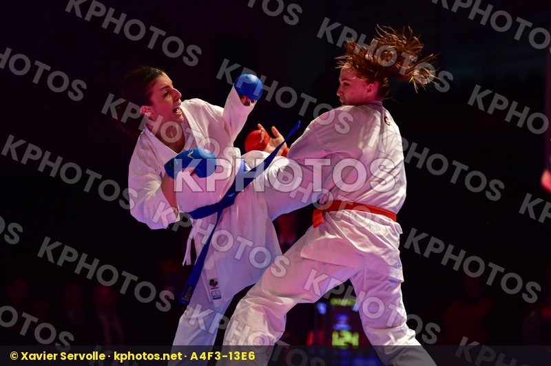 -68 kg France Gafurova Guzaliya Kazakhstan kumite Panetsidou Vas