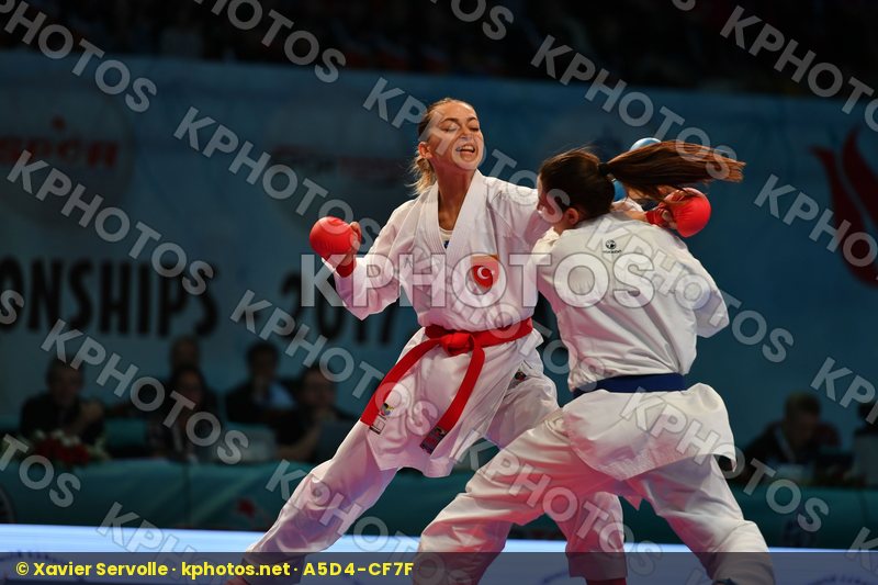 Burucu Hafsa seyda Female kumite -68 kg Quirici Elena Switzerlan