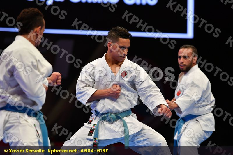 Goju shiho sho Male team kata Morocco