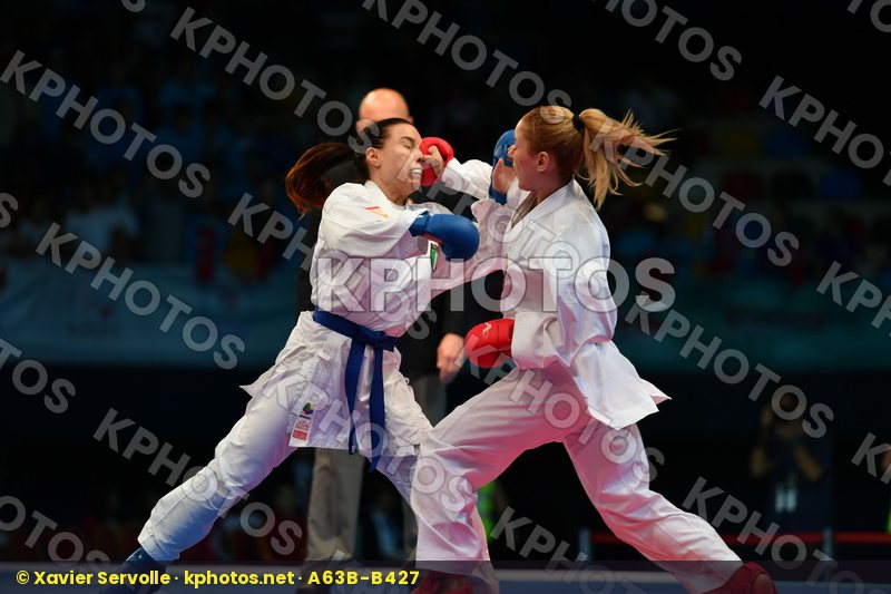 Cardin Sara Female kumite -55 kg Italy Turkey Yakan Tuba